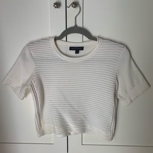 Banana Republic never worn thick white t shirt
